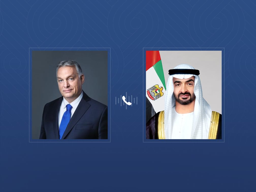 UAE President receives phone call from Hungarian Prime Minister on Iranian attacks