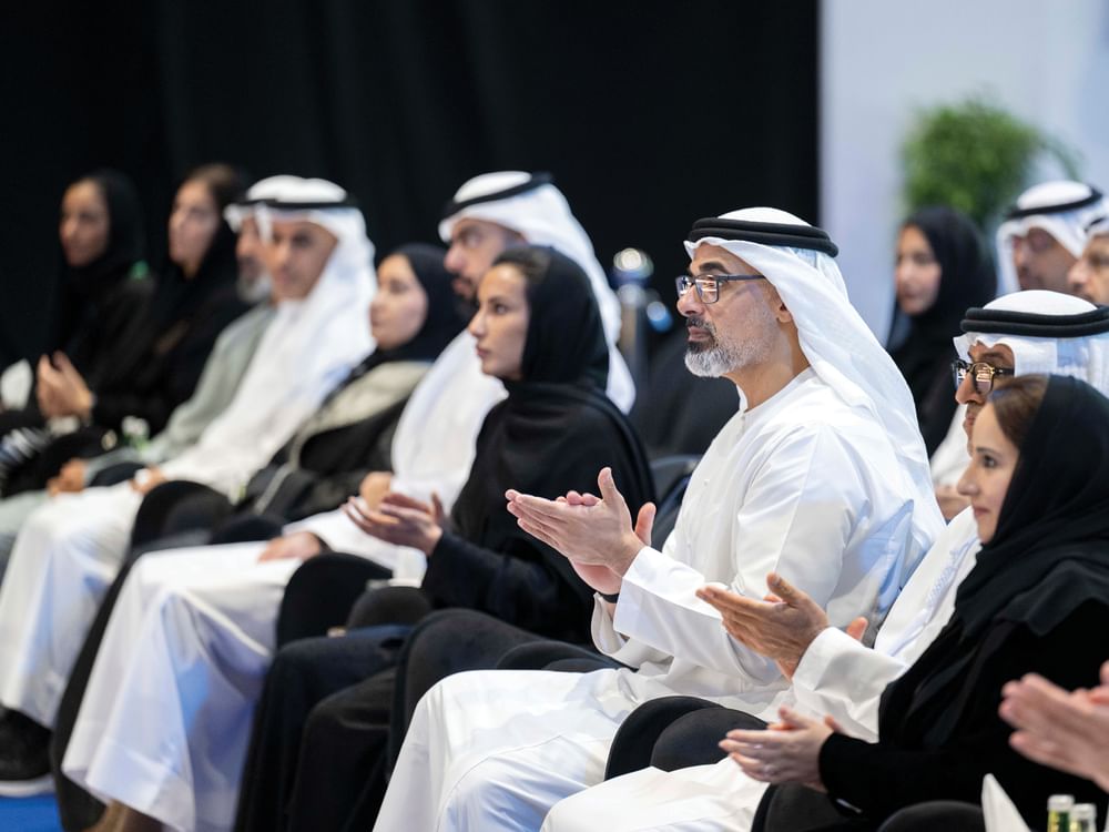 Khaled bin Mohamed bin Zayed attends Education First Forum | Emirates ...