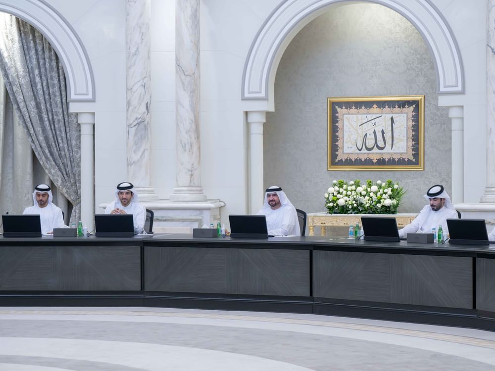 عبدالله بن سالم القاسمي يترأس اجتماع المجلس التنفيذي