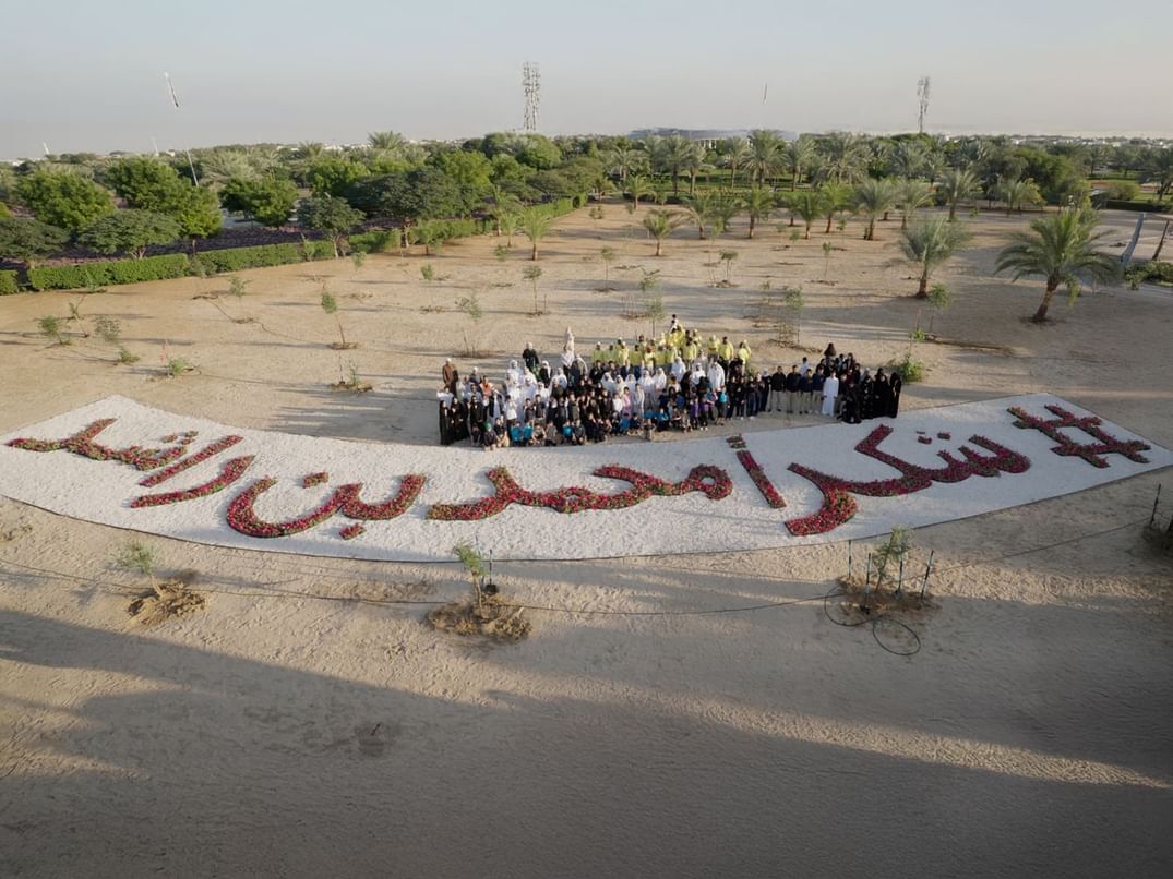 Heads of Dubai Government entities participate in ‘Planting 20,000 Trees’ initiative
