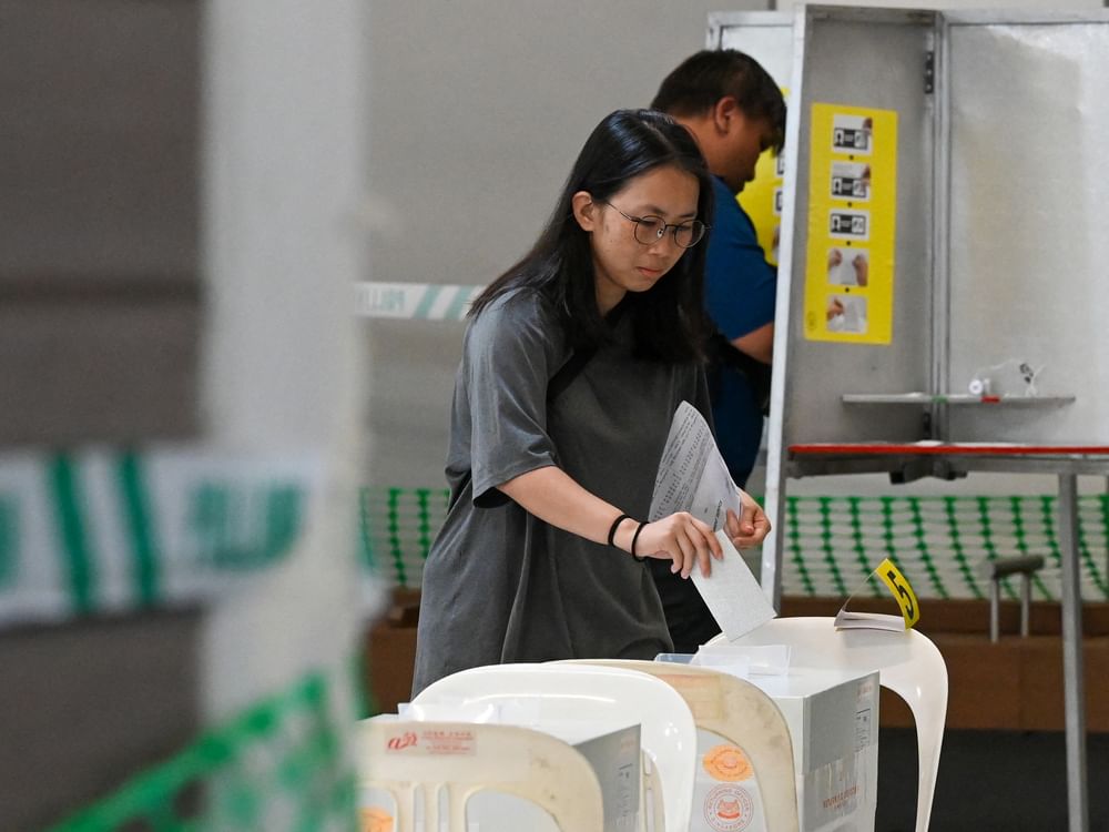 Singapore opens polls for general election