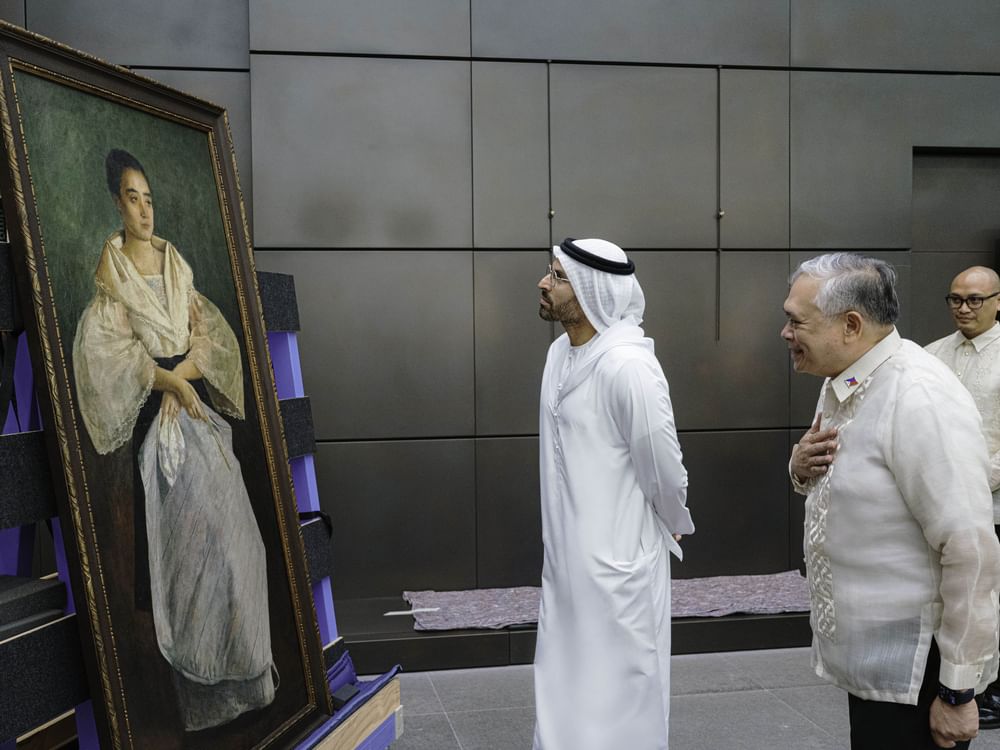 Le Louvre Abou Dhabi accueille Una Bulaqueña, trésor culturel national des Philippines
