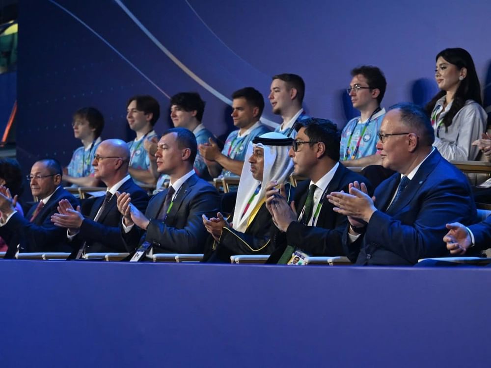 On behalf of UAE President, Dr. Ahmad Belhoul Al Falasi attends official opening ceremony of Games of the Future 2026 in Astana