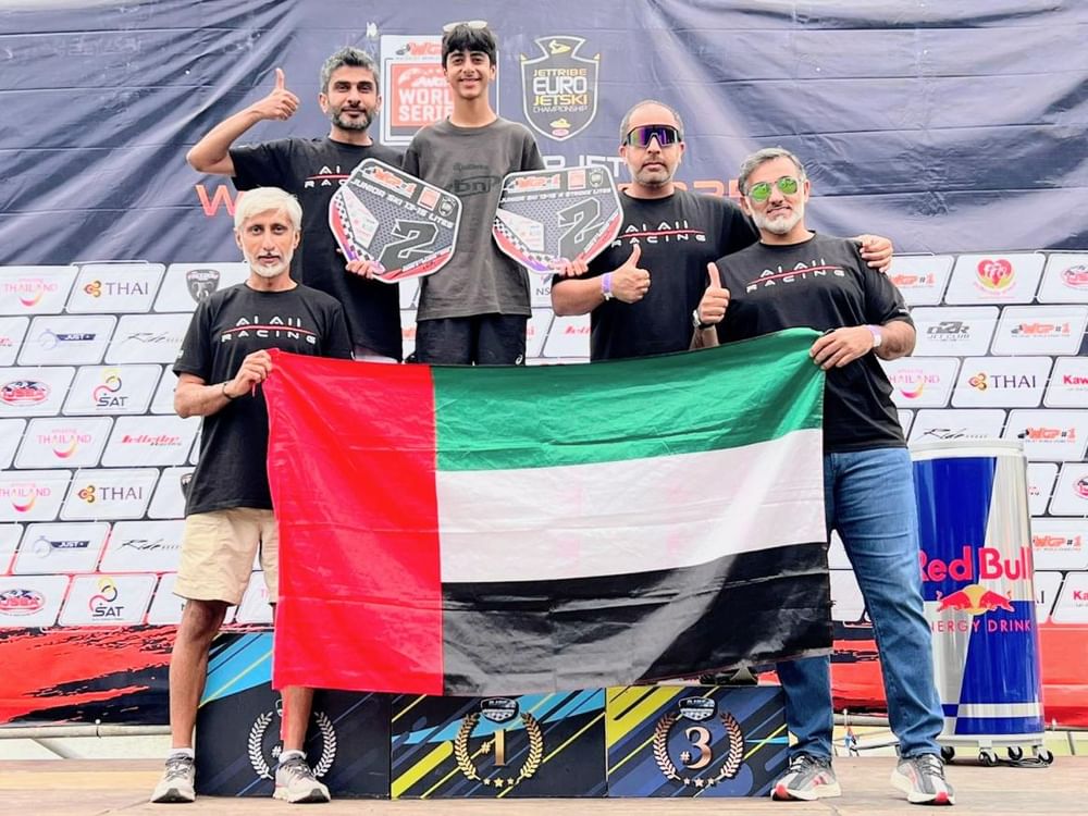 UAE secures 3 medals at WGP#1 Waterjet World Series in Belgium