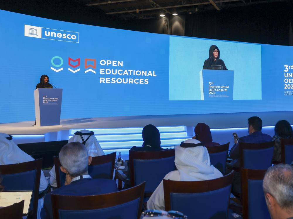 Latifa bint Mohammed inaugurates 3rd UNESCO World OER Congress in Dubai