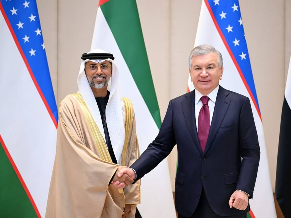 رئيس أوزبكستان يستقبل وزير الطاقة ويؤكد تقدير بلاده للعلاقات مع الإمارات 