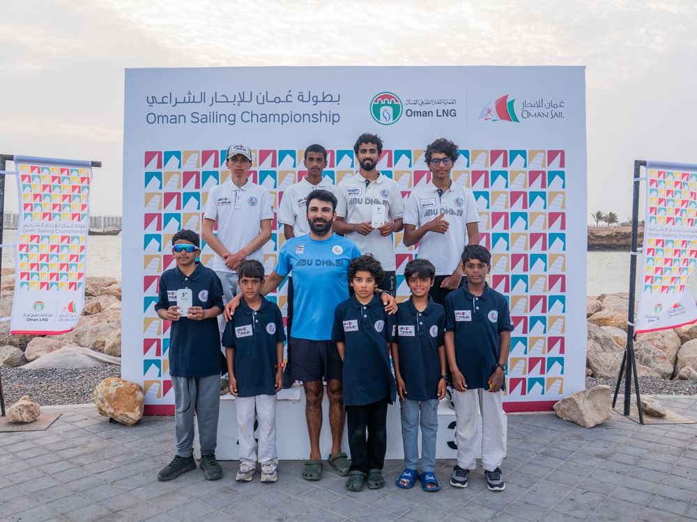 Al Mheiri claims third place for Team Abu Dhabi at Oman Sailing Championship