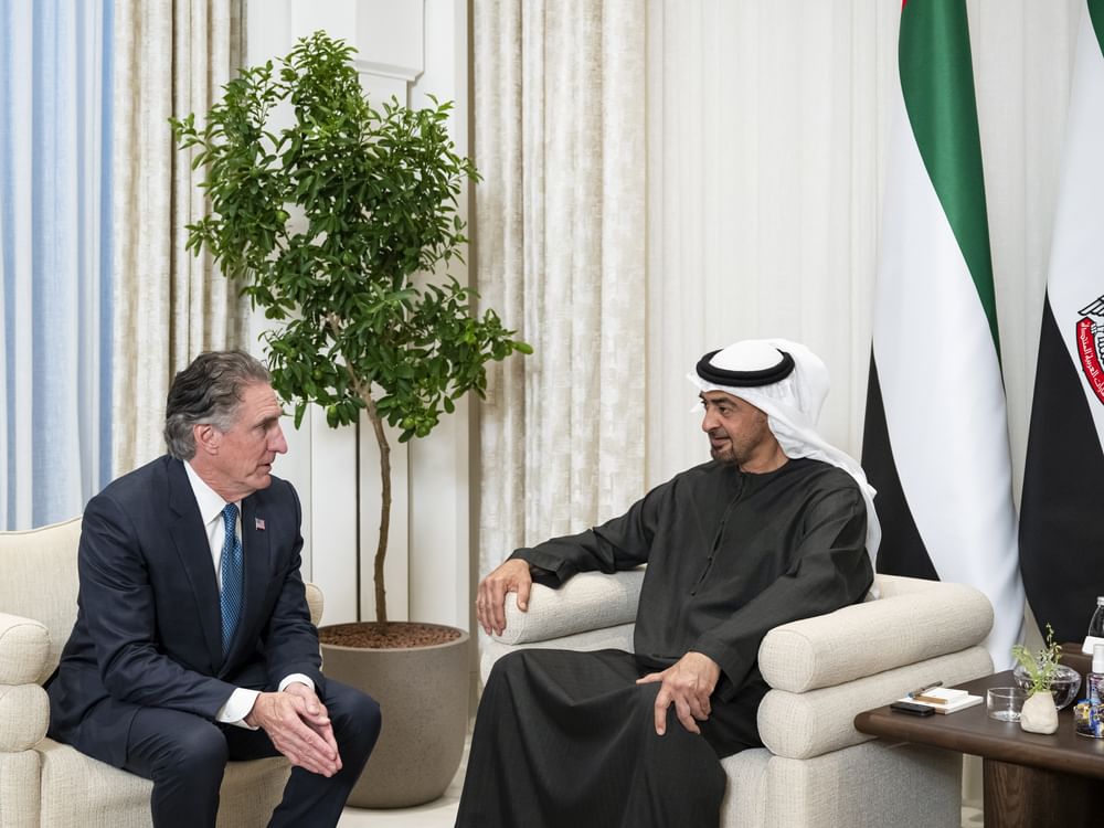 UAE President receives Chair of US National Energy Dominance Council; MoU signed to advance collaboration in energy, AI