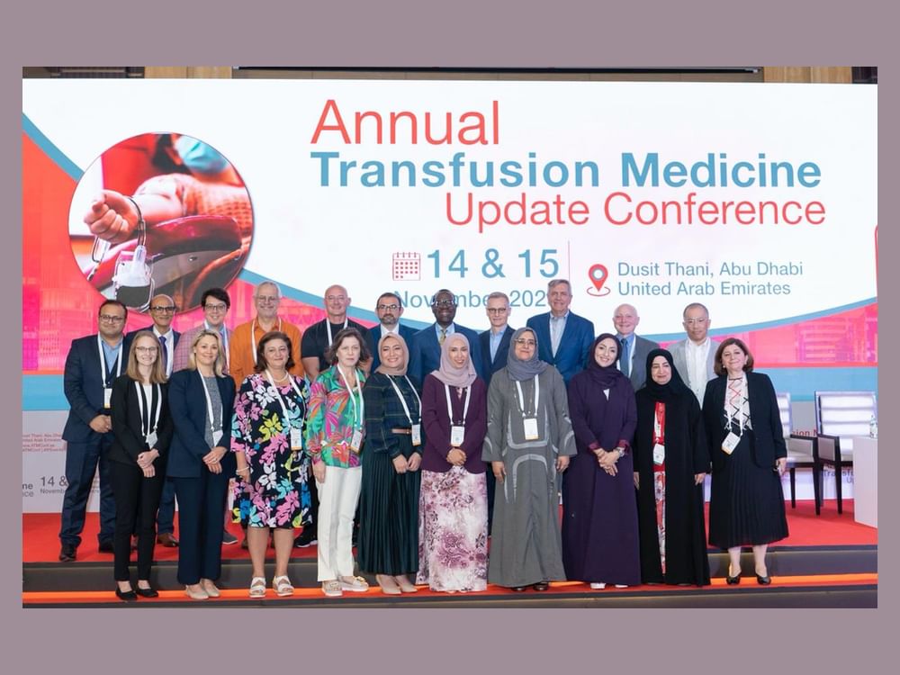 AI solutions take center stage at Annual Transfusion Medicine Update Conference in Abu Dhab