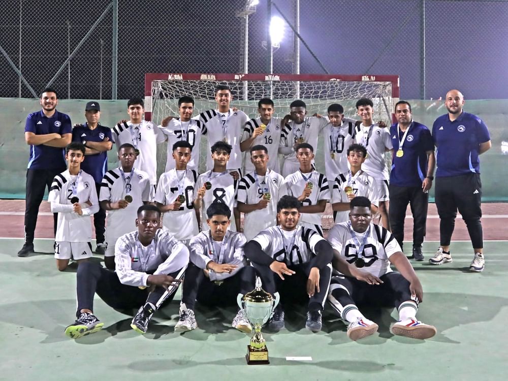 الشارقة يتوج بطلا لكأس الإمارات لكرة اليد لفئة الصغار