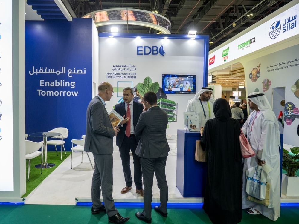 L'EDB soutient des solutions durables en matière de sécurité alimentaire au Gulfood Green & Agrotech 2024