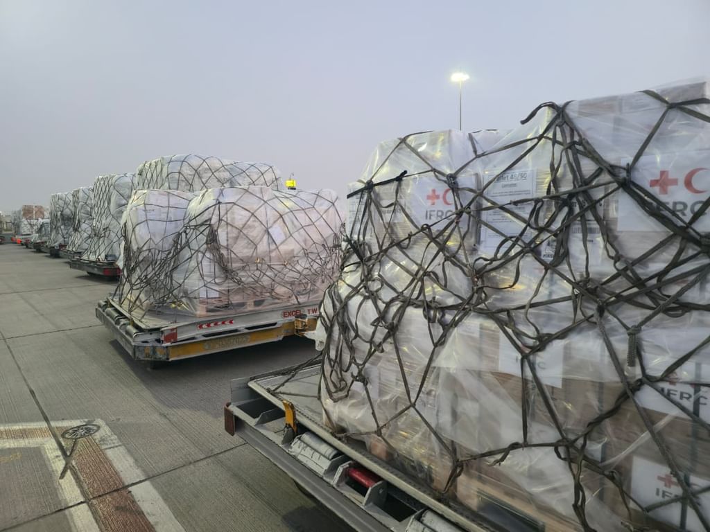 दुबई ह्यूमैनिटेरियन ने अफ़ग़ानिस्तान के लिए दूसरा राहत विमान भेजा