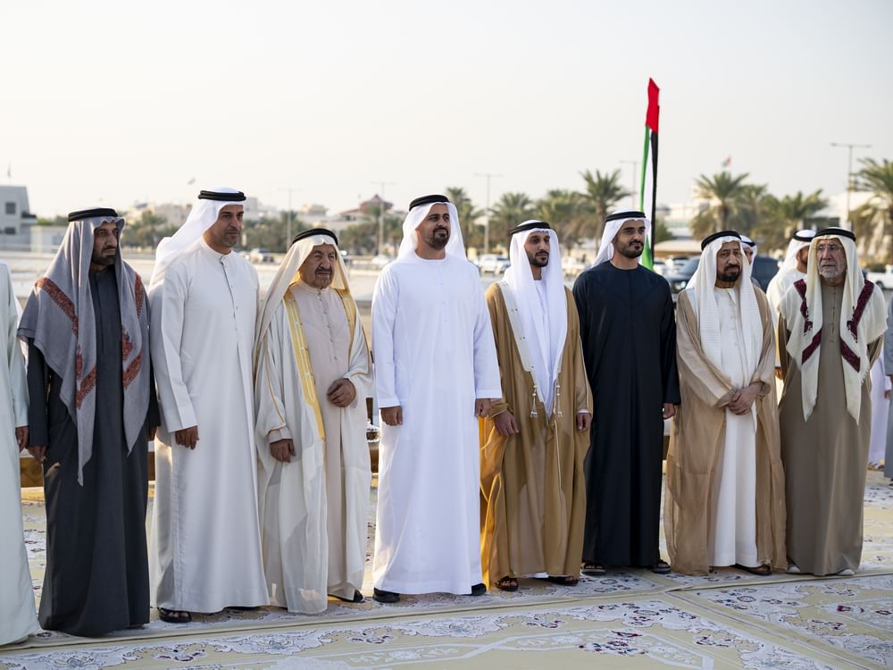 Theyab bin Mohamed bin Zayed, Zayed bin Mohamed bin Zayed attend Zayed Hasan Al Mansouri wedding reception