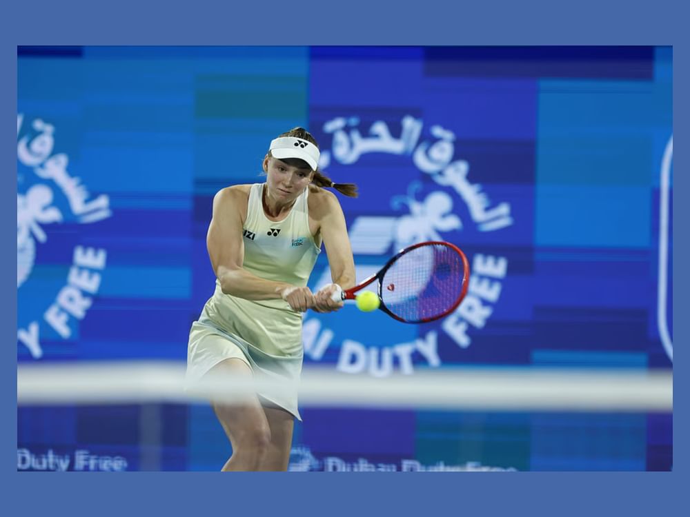  ريباكينا وجوف وبيغولا إلى ثمن نهائي بطولة سوق دبي الحرة لتنس السيدات