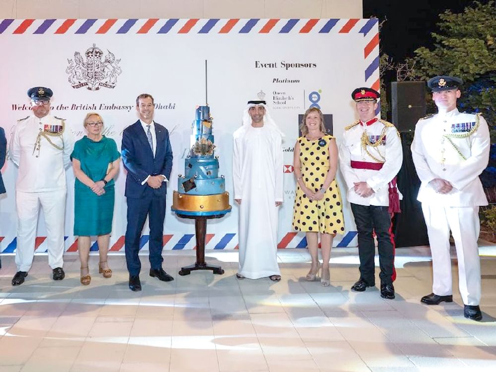 ثاني الزيودي يحضر حفل السفارة البريطانية بذكرى ميلاد الملك تشارلز الثالث