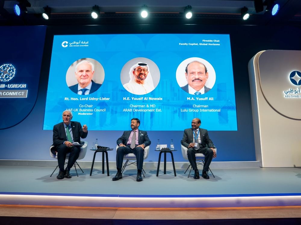ملتقى أبوظبي – لندن للأعمال يستعرض الفرص الاستثمارية