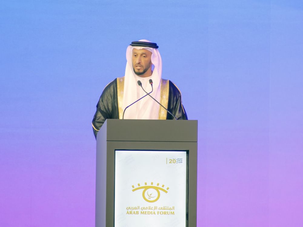 Abdulla Al Hamed leads UAE delegation to Arab Media Forum in Kuwait