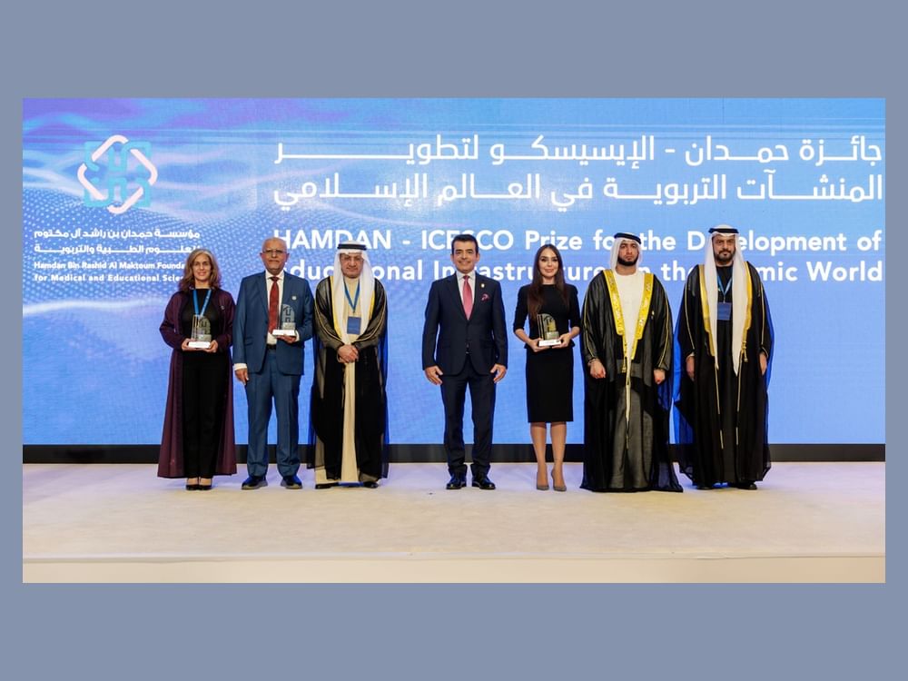 Hamdan Foundation, ICESCO honour winners of ‘Hamdan–ICESCO Prize for Development of Educational Infrastructures in Islamic World’ 2025