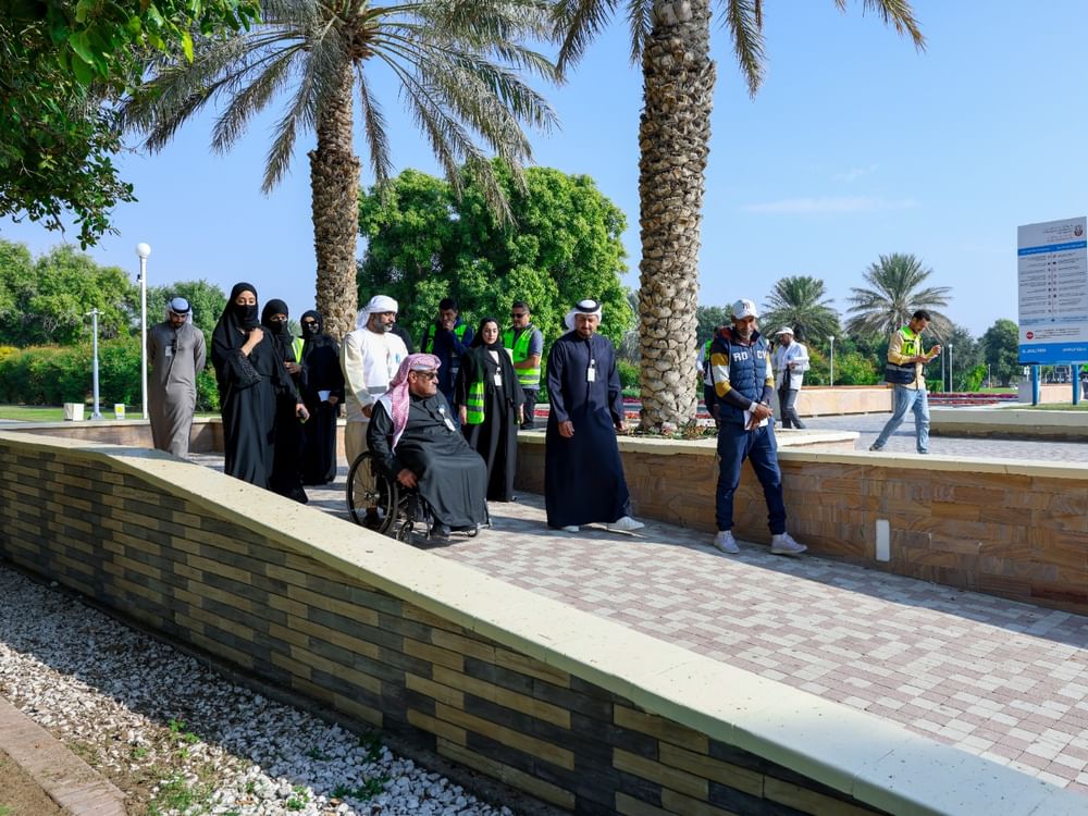 حديقتا الجاهلي والظاهر بالعين تحصلان على الجائزة الفضية من الاتحاد العالمي للمعاقين
