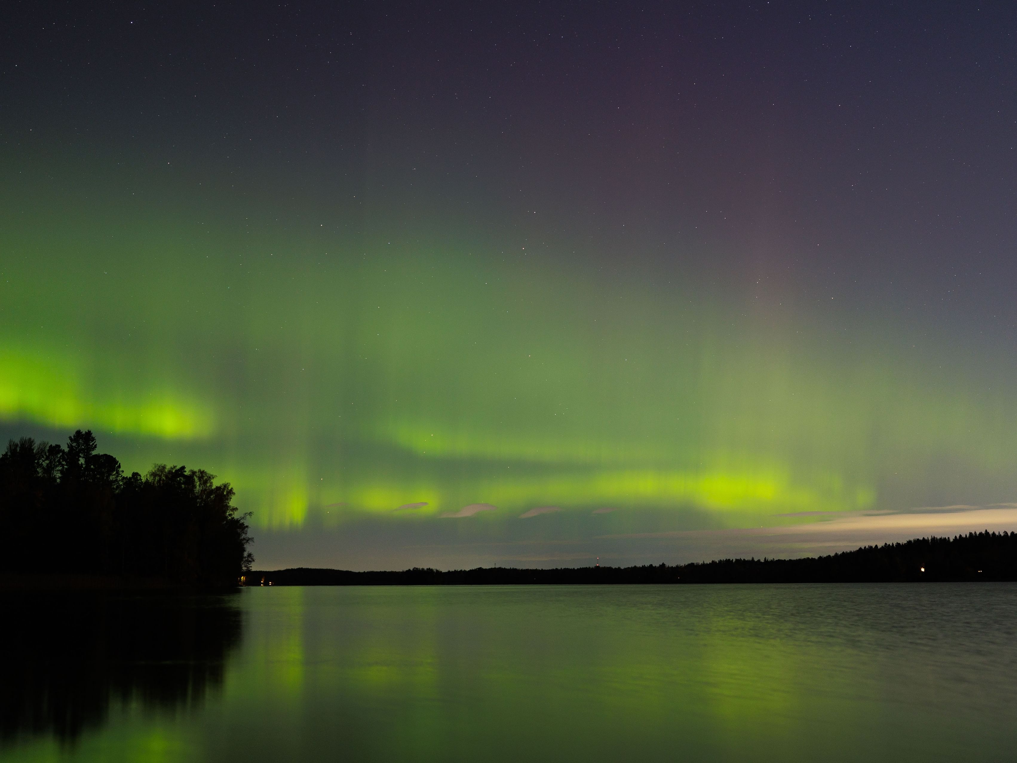 أضواء الشفق القطبي النادرة تظهر لأول مرة فوق مناطق جديدة في النمسا