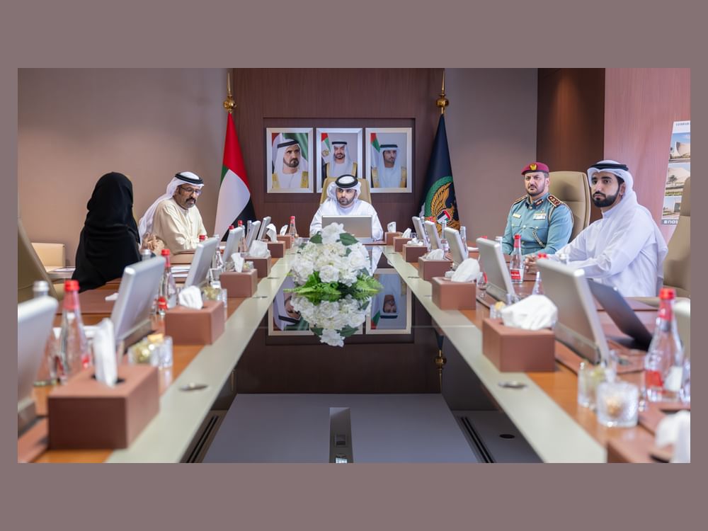 Mansoor bin Mohammed visits General Command of Dubai Civil Defence