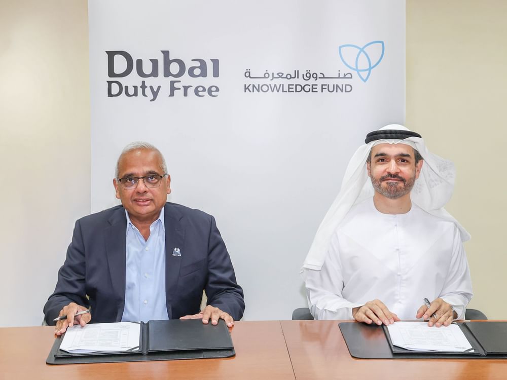 Knowledge Fund Establishment, Dubai Duty Free sign MoU to support Dubai Schools project with multi-year contribution