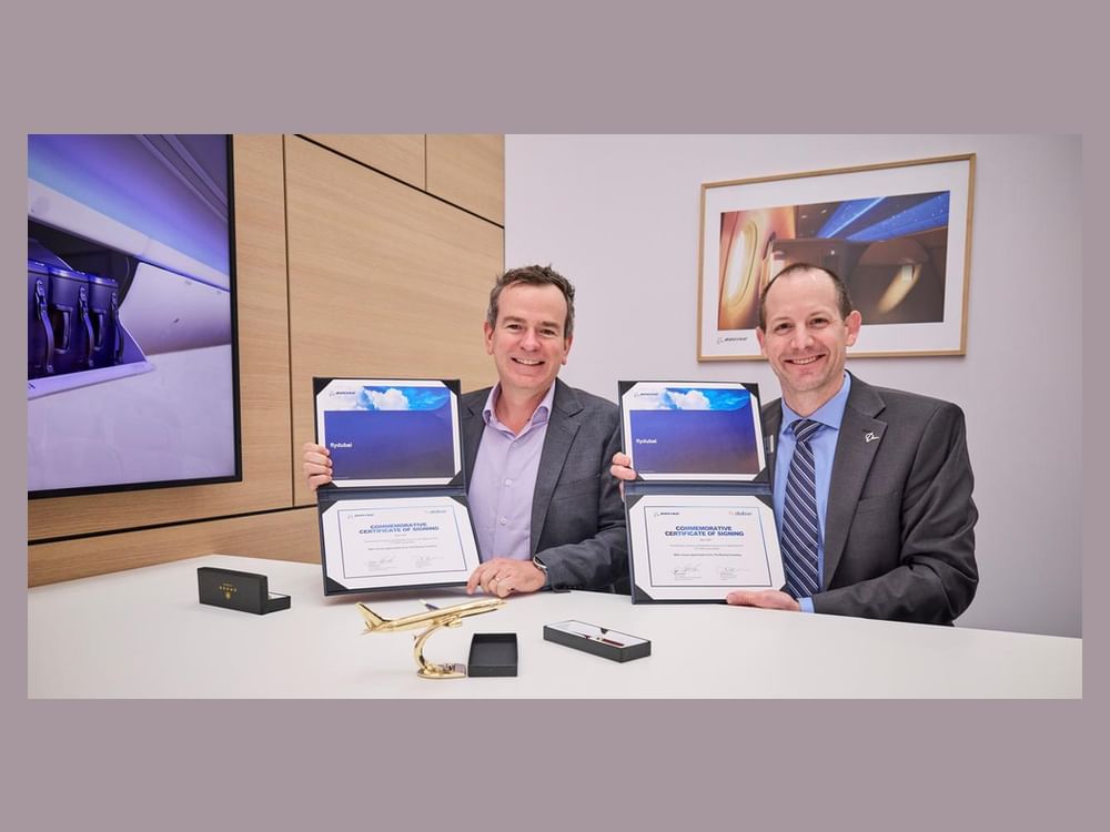 flydubai, Boeing sign agreement for Space Bins on 737 MAX fleet
