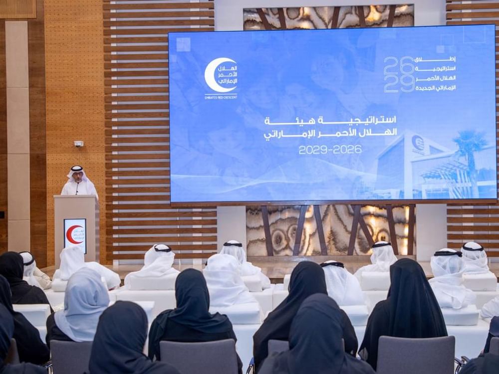 Emirates Red Crescent launches 2026-2029 strategy to boost sustainability, innovation in humanitarian work