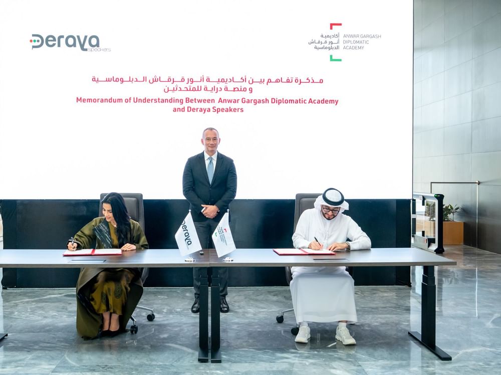 AGDA, Deraya Speakers sign MoU to enhance cooperation in media training