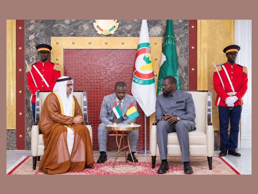 سفير الإمارات يقدم أوراق اعتماده إلى رئيس غينيا