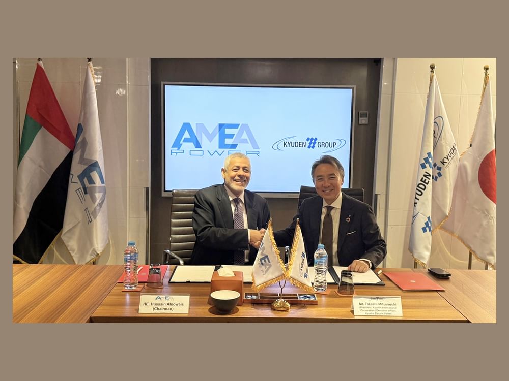 AMEA Power, Kyuden International to accelerate clean energy, green hydrogen projects