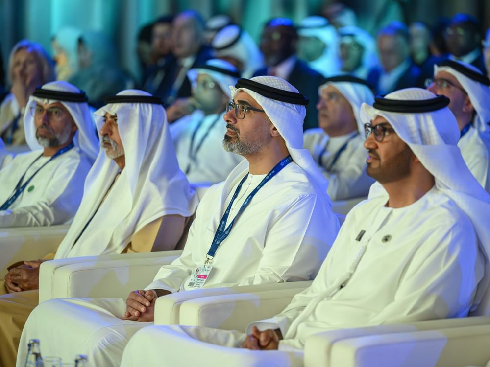 Khaled bin Mohamed bin Zayed attends Abu Dhabi Sustainability Week