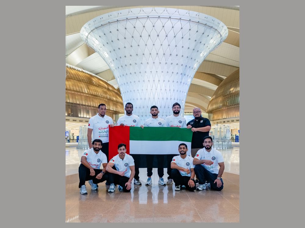 المنتخب الوطني للجوجيتسو إلى الصين للمشاركة في دورة الألعاب الآسيوية الشاطئية