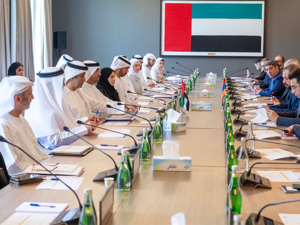 Abu Dhabi Hosts Second Meeting Of Uae Armenia Joint Committee
