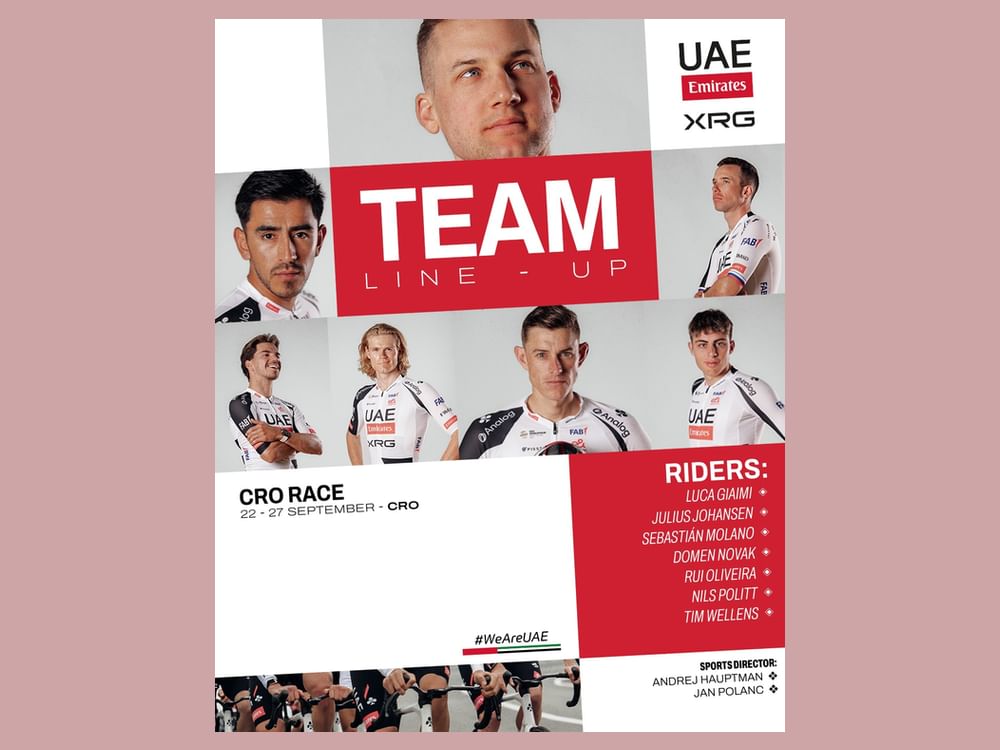 Tim Wellens to lead UAE Team Emirates-XRG’s title defence at the CRO Race