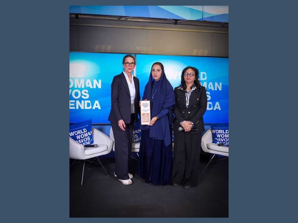 Shamma bint Mohammed honoured with 2026 World Woman Hero Award