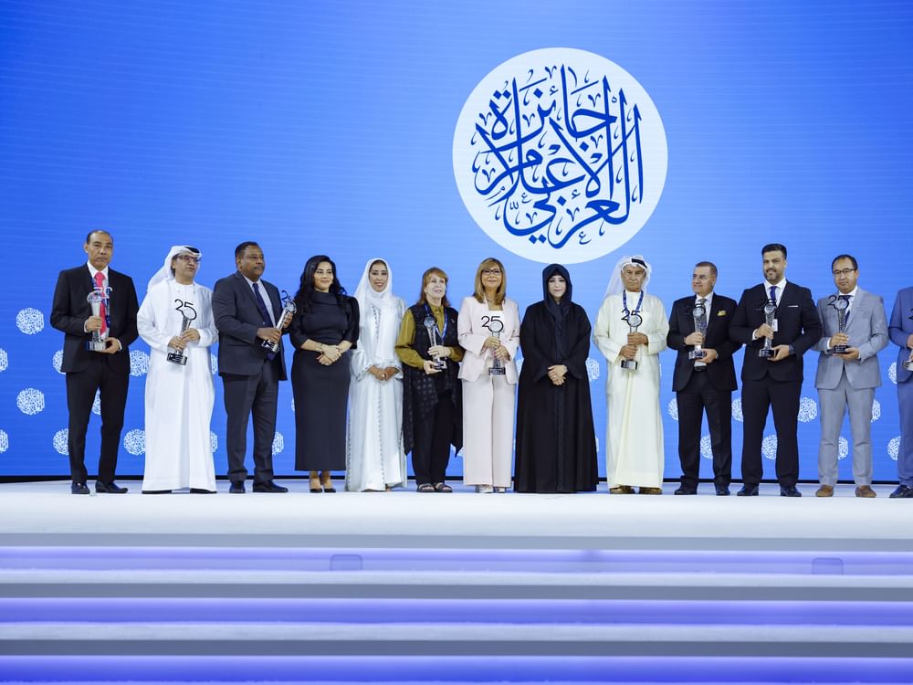 برعاية محمد بن راشد.. "جائزة الإعلام العربي" تكرم الفائزين ضمن فئاتها المختلفة تزامنا مع الاحتفاء بيوبيلها الفضي