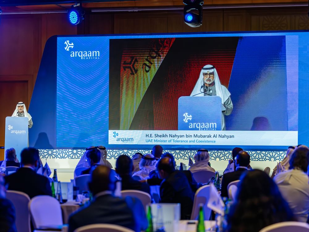 Nahyan bin Mubarak inaugurates Arqaam Capital’s 13th Annual MENA Investor Conference in Dubai