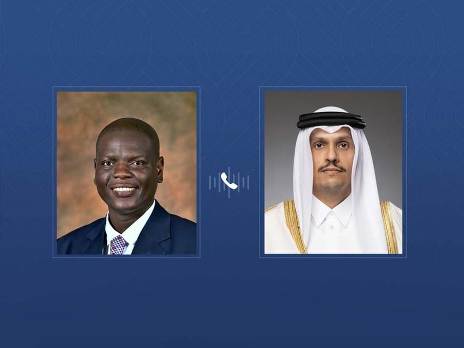 رئيس الوزراء القطري يستعرض هاتفيا مع وزير العلاقات الدولية بجنوب أفريقيا التصعيد العسكري بالمنطقة