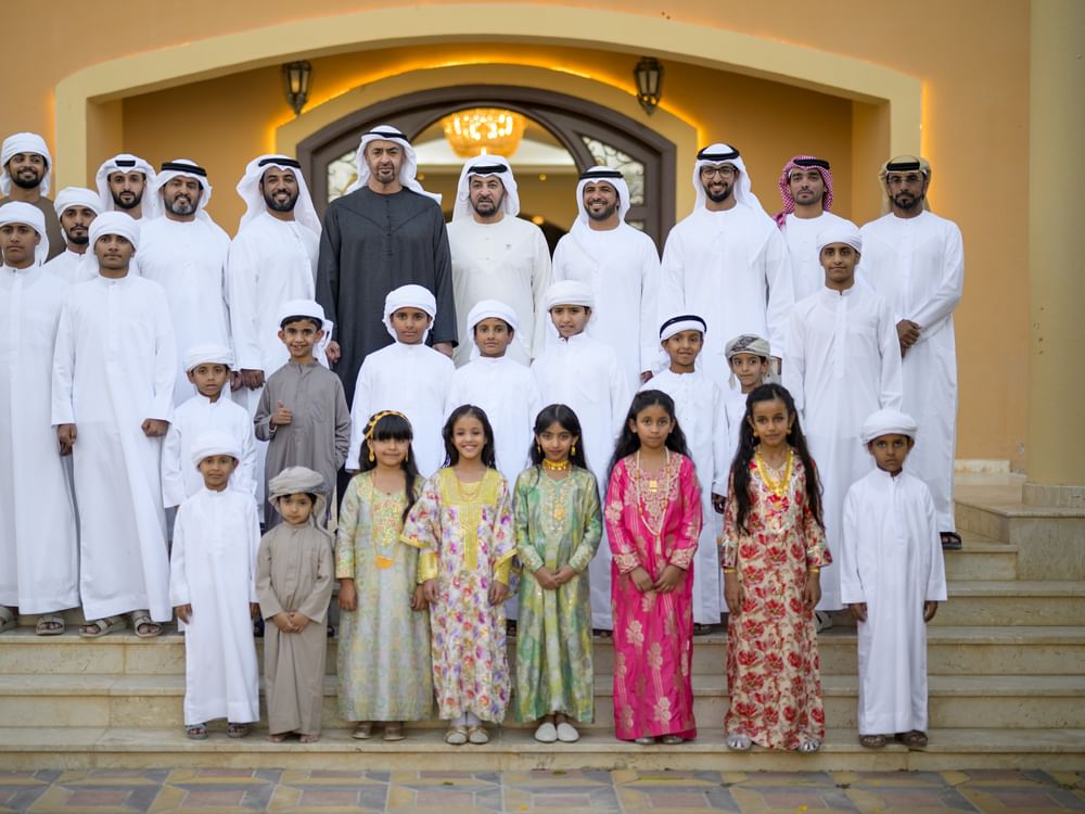 UAE President visits Saif Salem Al Mansouri at his home