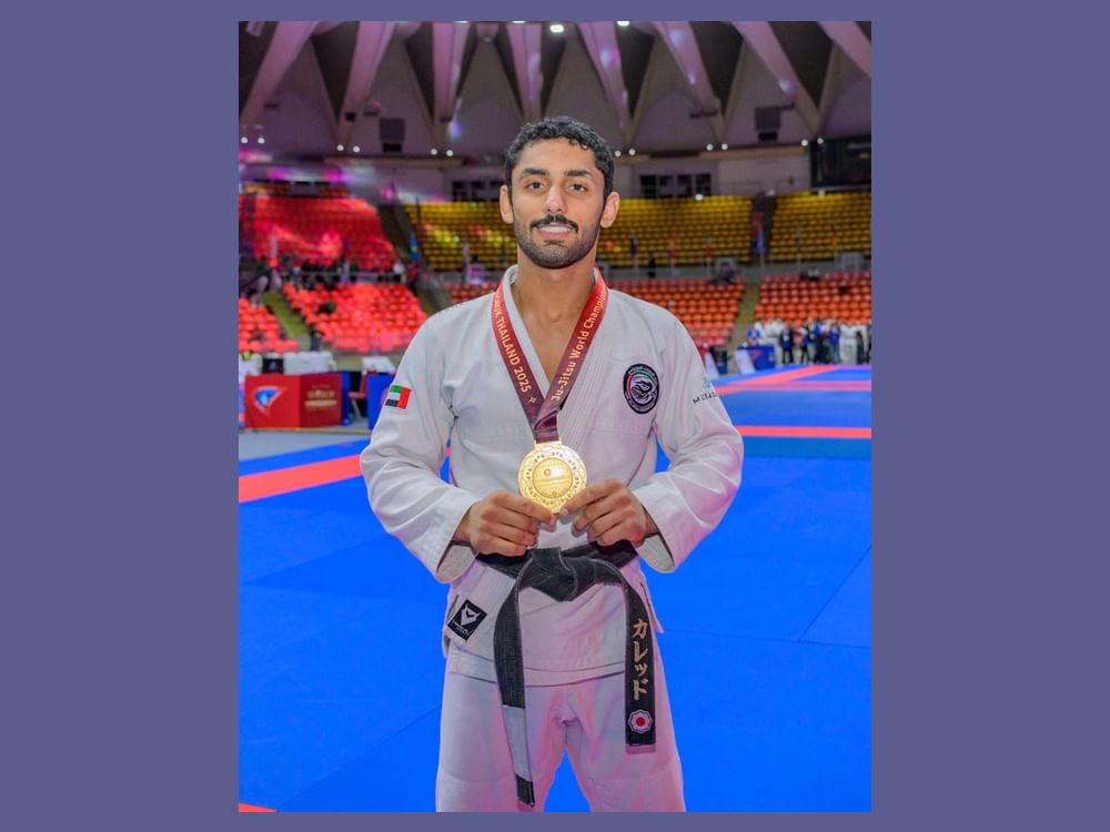الشحي يفوز بذهبية وزن 62 كيلوجراما للرجال في بطولة العالم للجوجيتسو بتايلاند