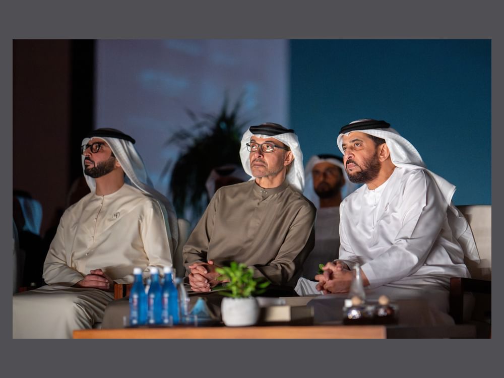 Hamdan bin Zayed, Hazza bin Zayed attend opening of Liwa International Festival 2026