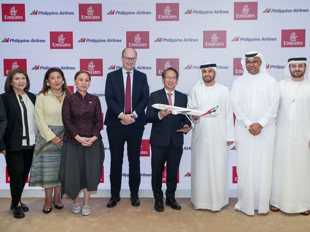 طيران الإمارات تبحث تعزيز شراكتها مع الخطوط الجوية الفلبينية