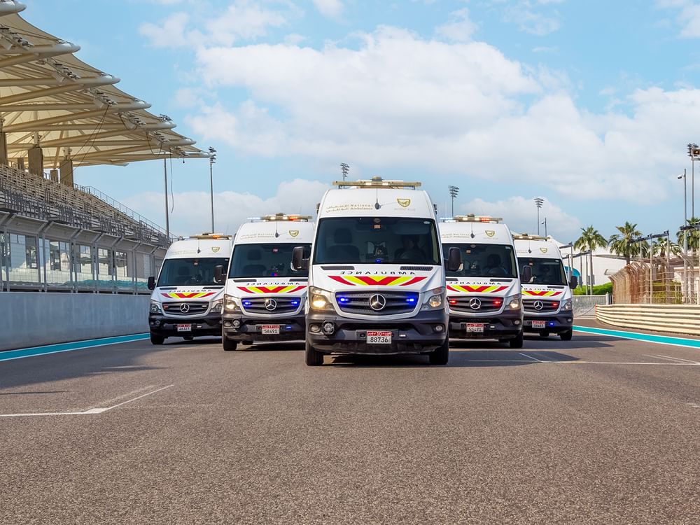 National Ambulance on hand for 10th consecutive Abu Dhabi Grand Prix weekend