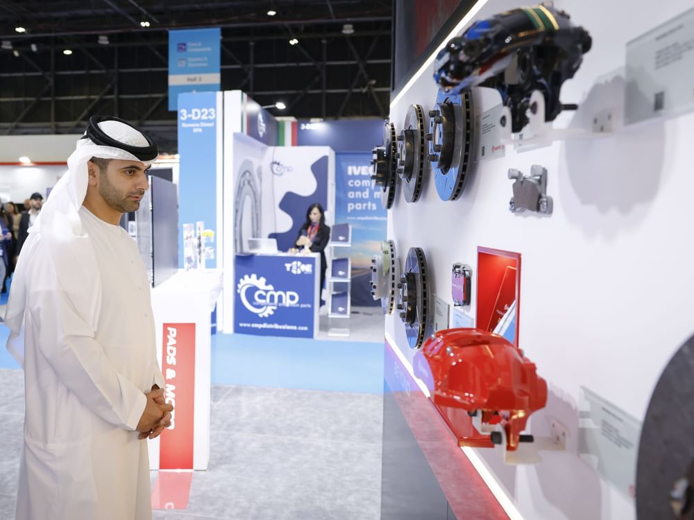 Mansoor bin Mohammed opens Automechanika Dubai 2025