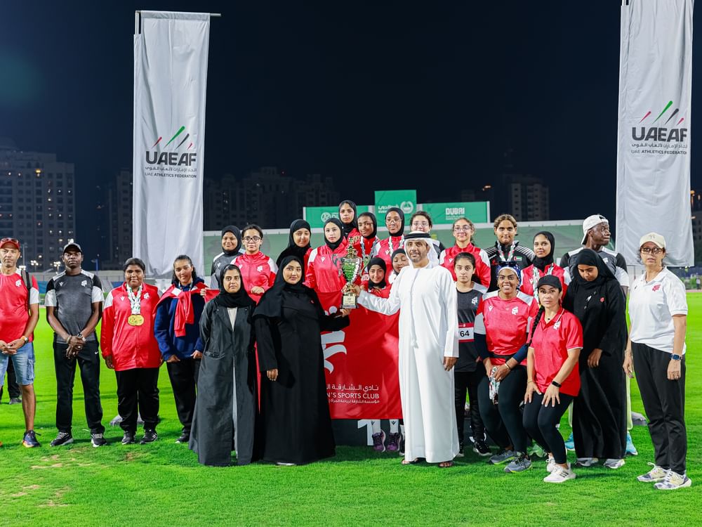 SWSC wins 28 medals at UAE Women's Athletics Cup