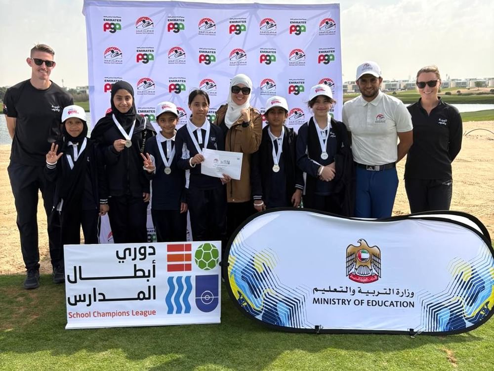 "التربية" واتحاد الجولف يختتمان منافسات أول بطولة مدرسية بعجمان 