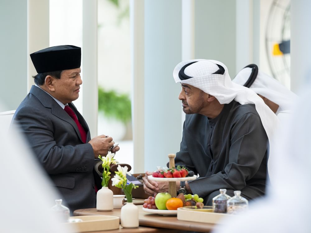 UAE President Discusses Cooperation With Indonesian Defence Minister ...