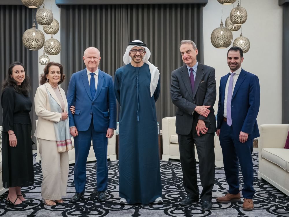 Abdullah bin Zayed rencontre des membres de l’American Jewish Committee