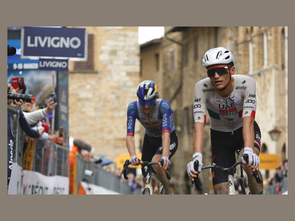 UAE Team Emirates leads Tirreno-Adriatico race in Italy